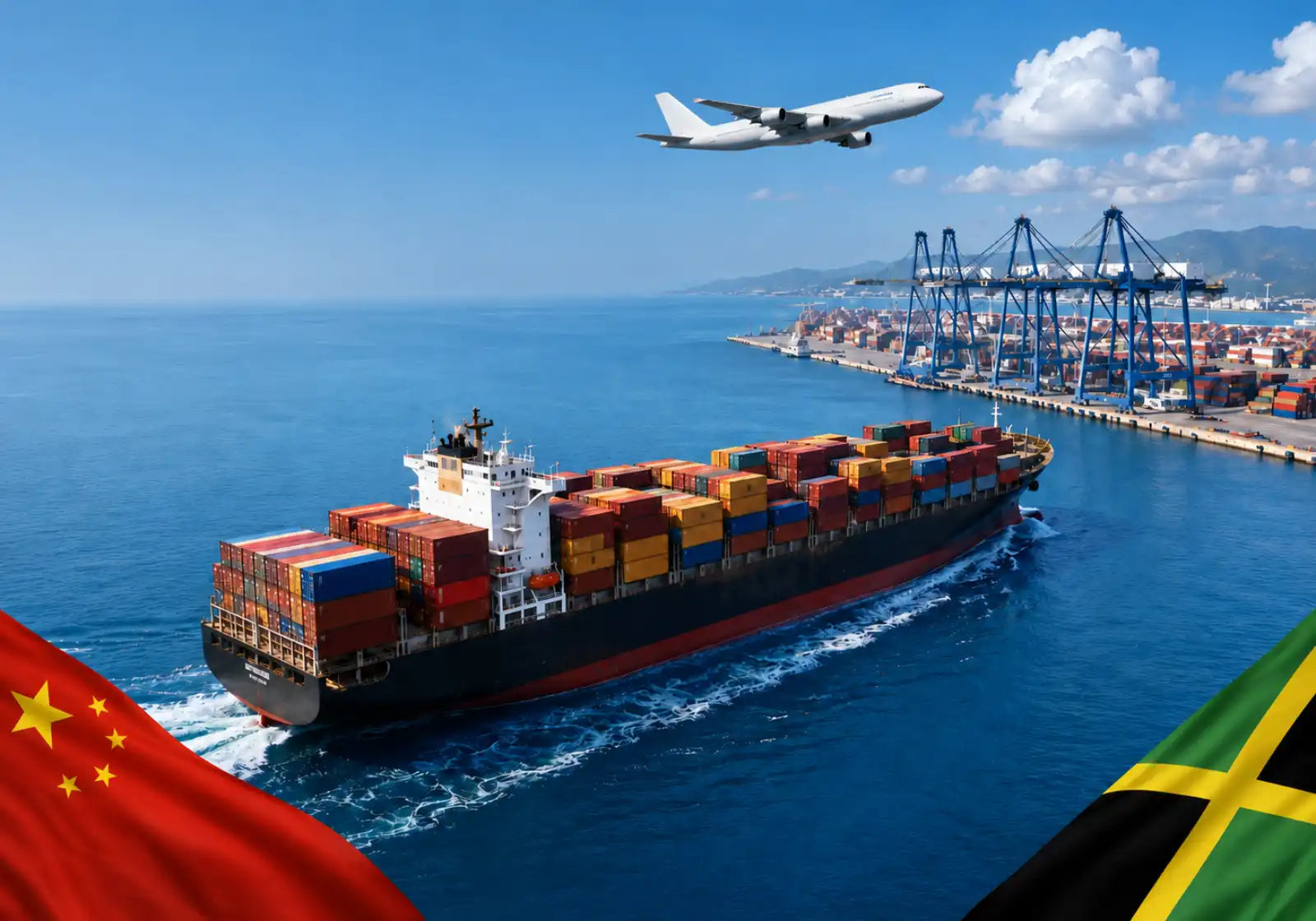 China to Jamaica shipping